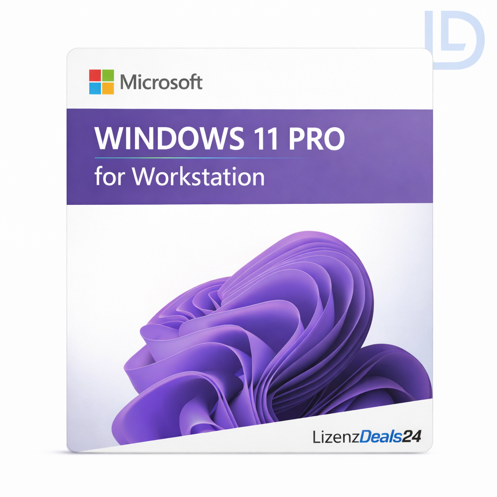 Microsoft Windows 11 Pro pour stations de travail – Licence permanente