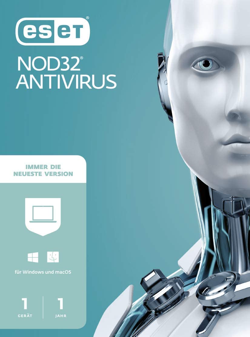 ESET NOD32 Antivirus – 1 an – 5 appareils – Windows et macOS 