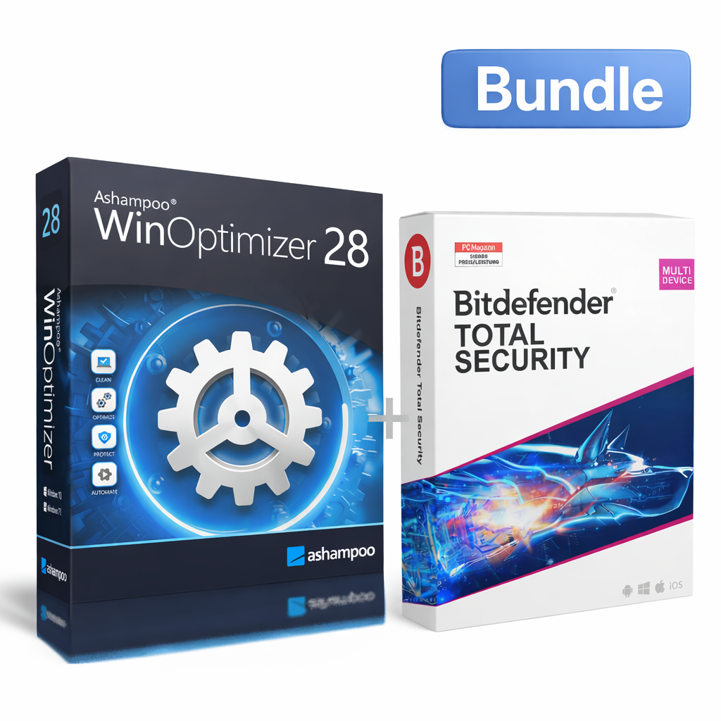 Ashampoo WinOptimizer 28 + Pack Bitdefender Total Security