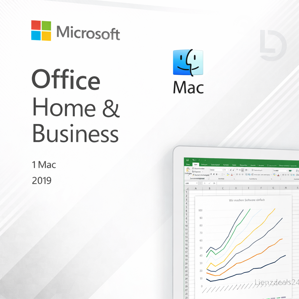 Microsoft Office 2019 Famille et Petite Entreprise pour Mac – Licence permanente pour macOS