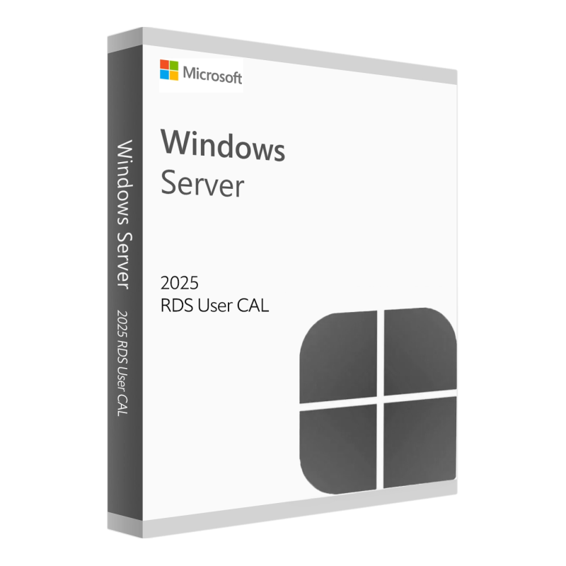 Microsoft Windows Services de bureau à distance 2025 - Licence d'accès client (CAL) pour 50 utilisateurs (PC)