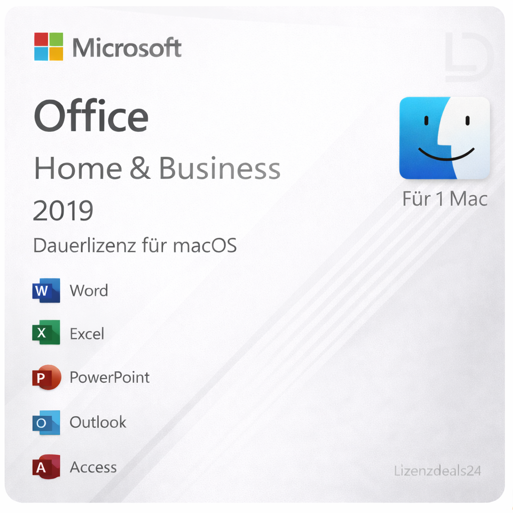 Microsoft Office 2019 Famille et Petite Entreprise pour Mac – Licence permanente pour macOS