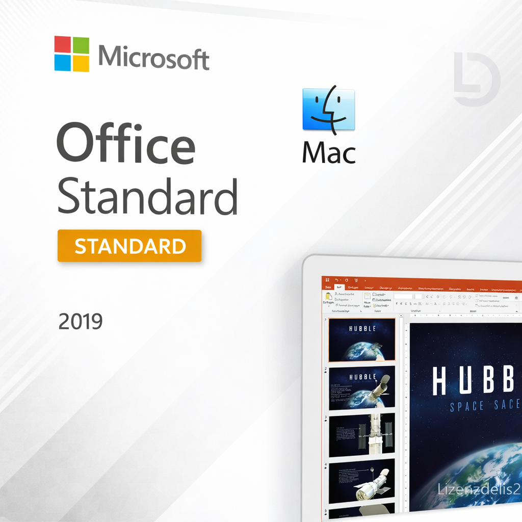 Microsoft Office 2019 Standard pour Mac – Licence permanente pour macOS