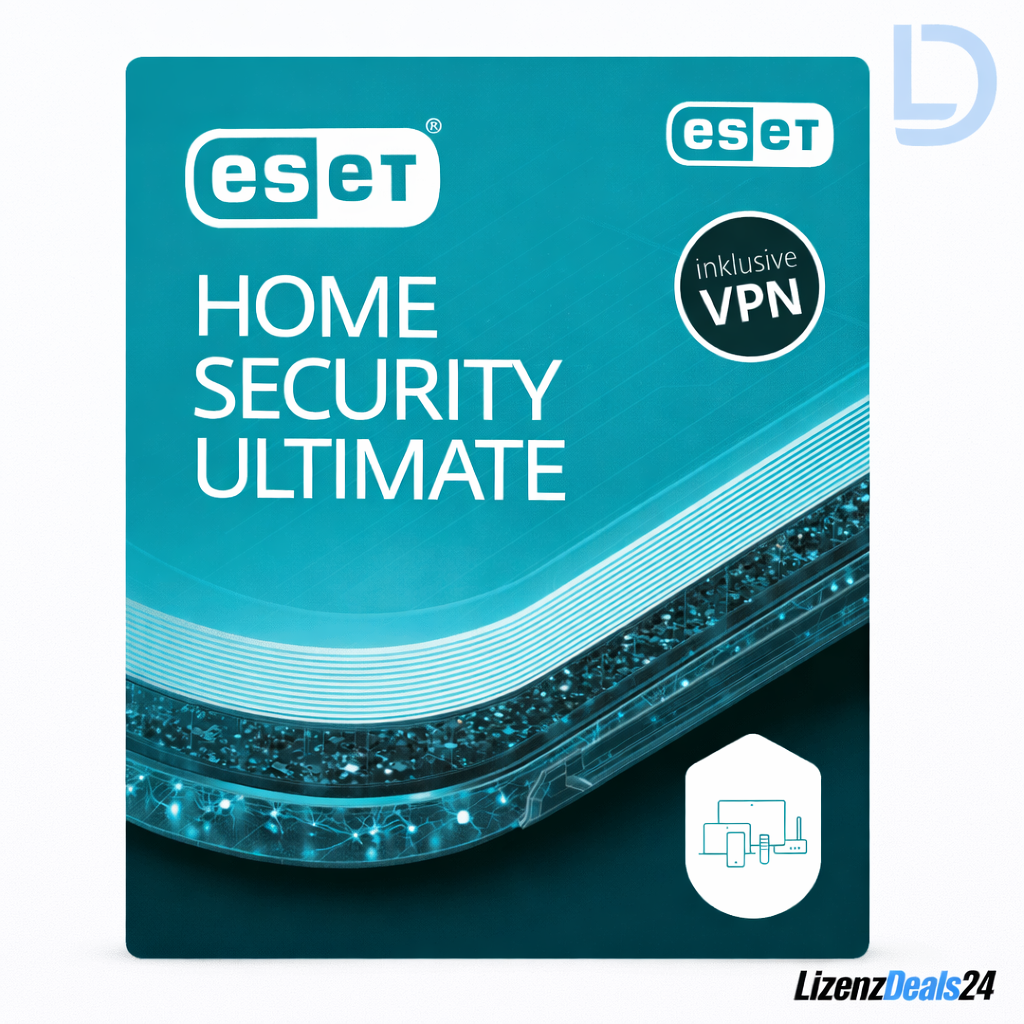 ESET HOME Security Ultimate 2026 – 5 appareils – 1 an