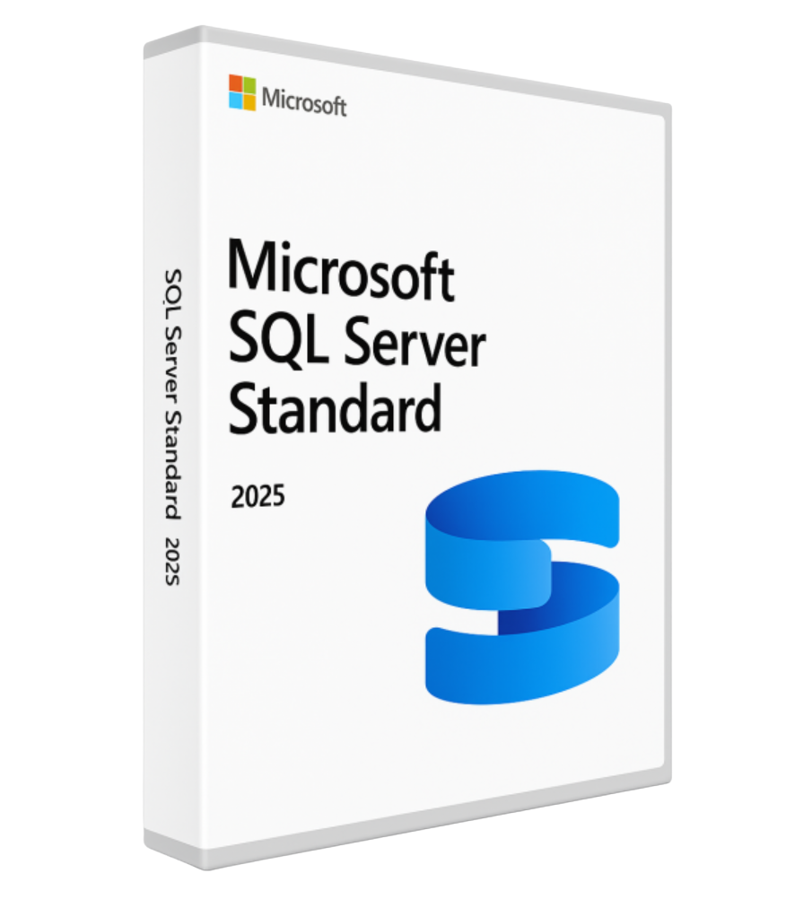 Microsoft SQL Server 2025 Standard | Solution de base de données relationnelle | Licence à durée illimitée | Modèle serveur/CAL