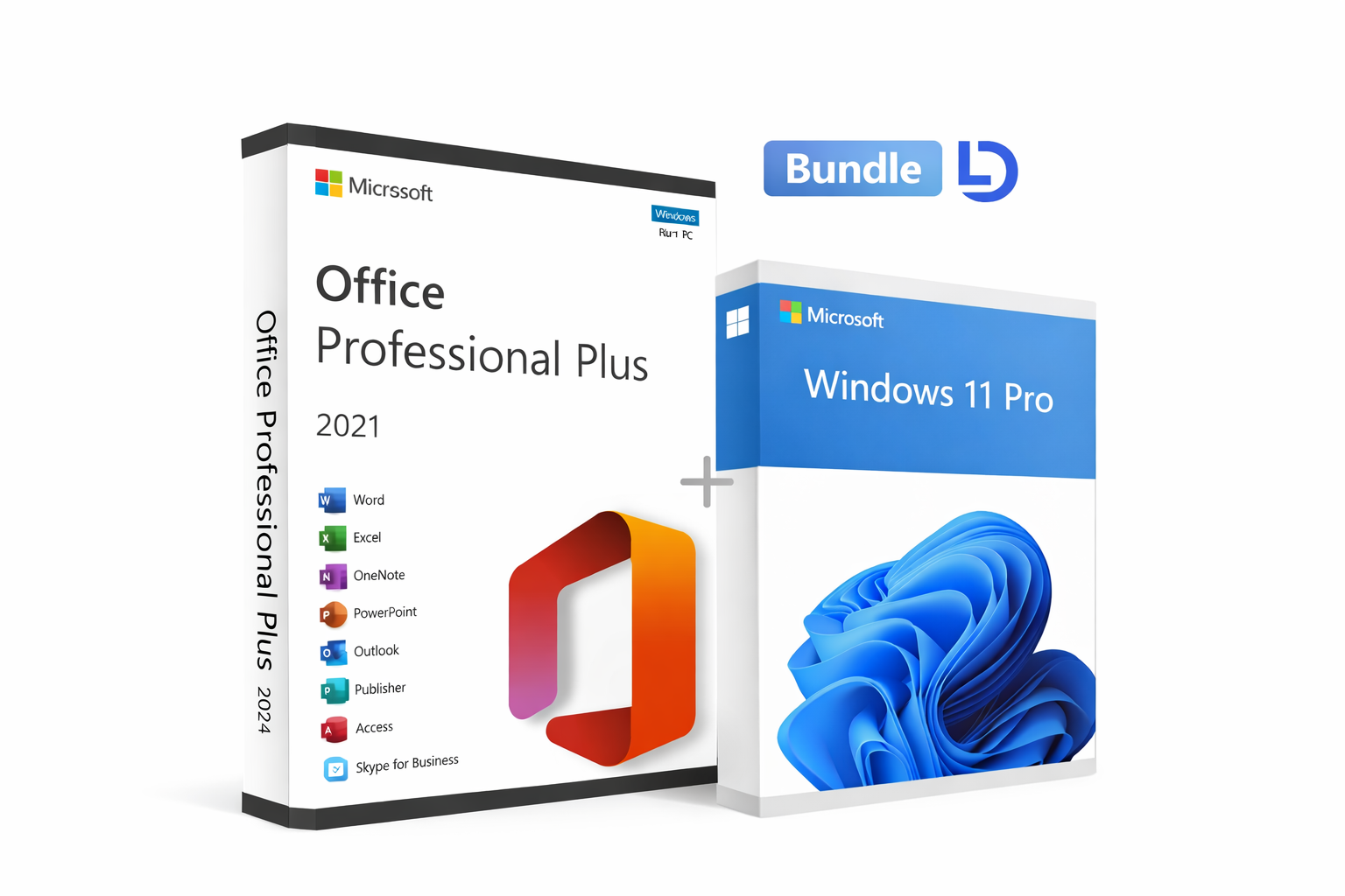 Pack Microsoft Office 2021 Professional Plus et Windows 11 Pro