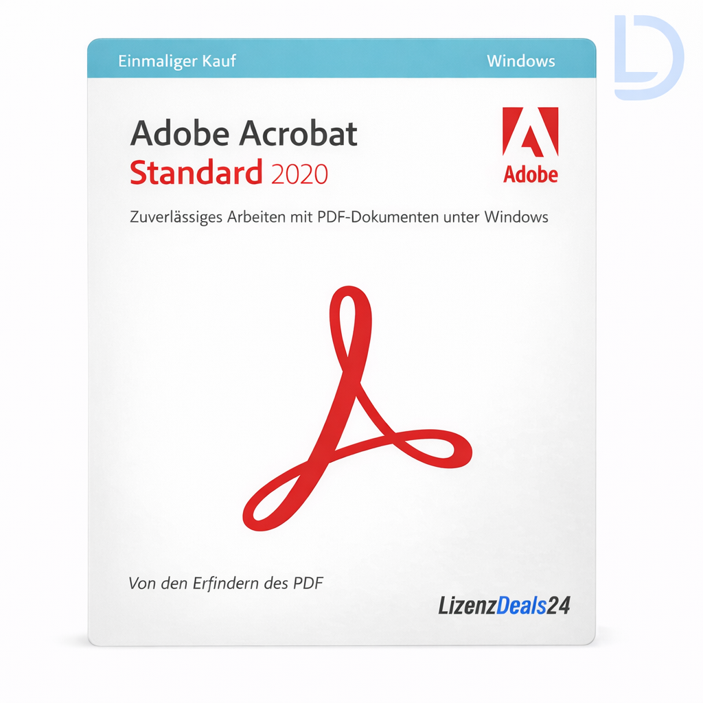 Adobe Acrobat Standard 2020 pour Windows