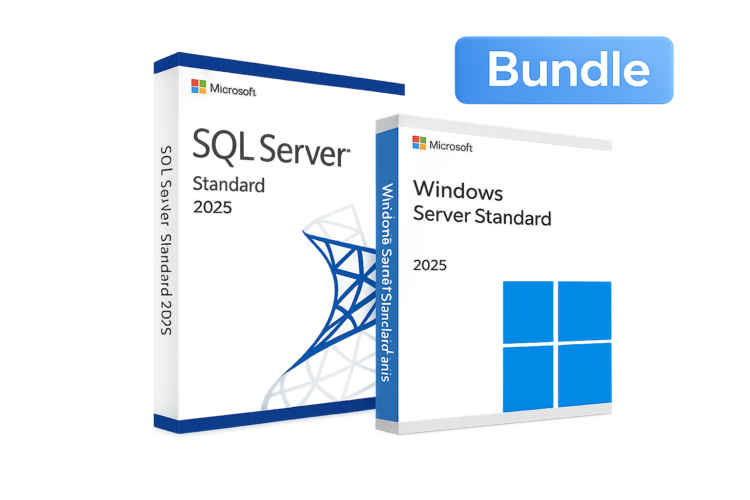 Pack Microsoft Windows Server 2025 Standard + SQL Server 2025 Standard